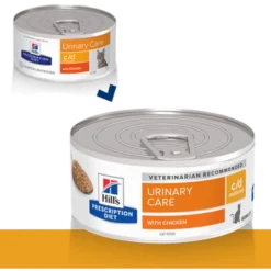 c/d Multicare Minced Chicken Canned - Wet Cat Food 156 g x 24