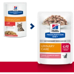 c/d Multicare Salmon Pouch - Wet Cat Food 12 x 85 g