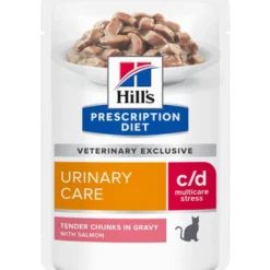 c/d Multicare Salmon Pouch - Wet Cat Food 12 x 85 g