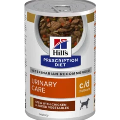 c/d Multicare Urinary Care Chicken & Veg Stew Canned - Wet Dog Food 354 g x 12
