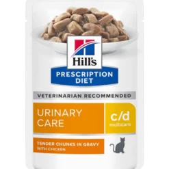 c/d Urinary Care Chicken Pouch 12x85g