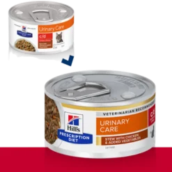 c/d Urinary Care Multicare Stress Stew Canned - Wet Cat Food 82 g x 24