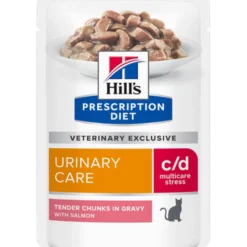 c/d Urinary Stress Salmon Pouch 12x85g