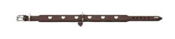Collar Love Cowleather brown/black 32/XS - Halsmål 24-28 cm