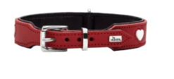 Collar Love Cowleather Red/Black 32/XS