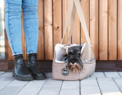 ComfortCuddle bæreveske, 38x20x28cm, Beige
