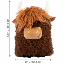 Comfort Jumbo Highland Cow XL 37x20,5x15,5 cm, Mix color