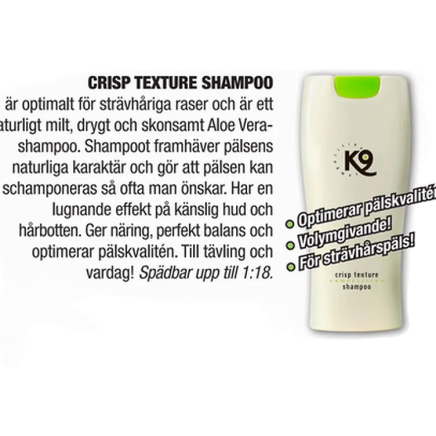 Crisp Texture Shampoo Crisp Feeling White 300 ml