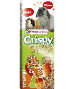CrispySticks Kanin-Marsvin Frukt 2-pk.