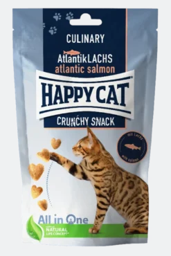 Crunchy Snack laks/erter 70 g