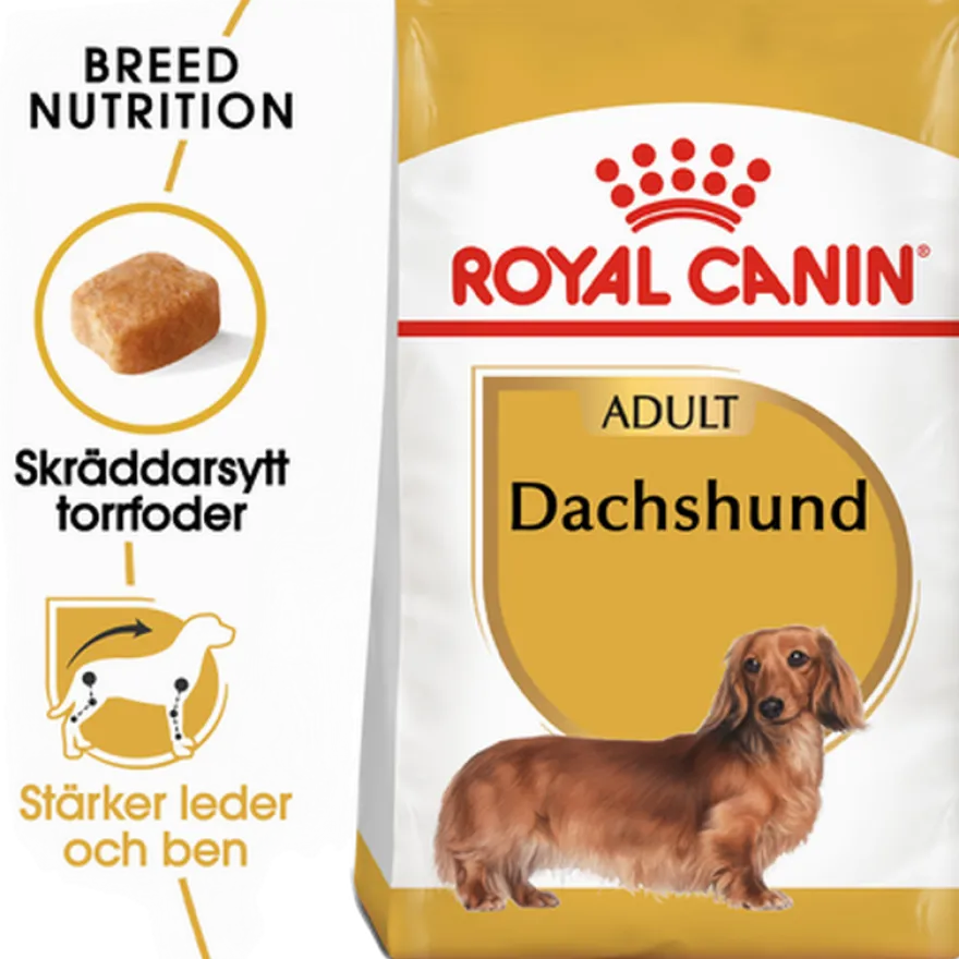 Dachshund Adult tørrfôr for hunder 7,5 kg