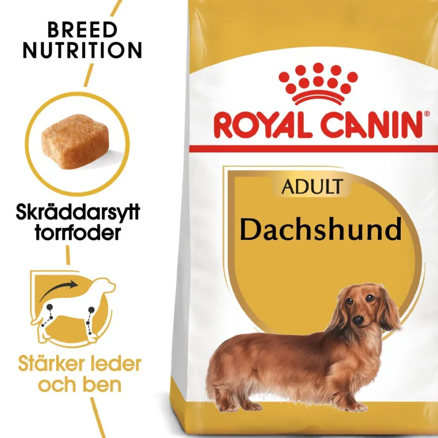 Dachshund Adult tørrfôr for hunder 7,5 kg