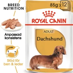 Dachshund Adult Våtfôr for hunder 85 g x 12 stk