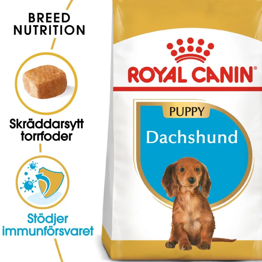 Dachshund valp tørrfôr for valp 1,5 kg