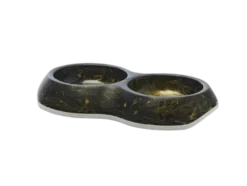 Delice Double Marble 2 x 0,2 L - Marmor svart gull 26x15,5x4 cm