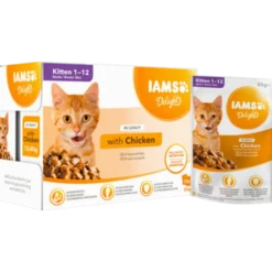 Delights Multipack Kitten Gravy White 85 g x 12 st - Portionspåsar