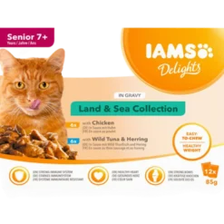 Delights Multipack Senior Gravy 72 x 85 g