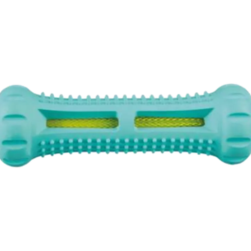 Denta Fun Mintfresh Bone Dental Rope Grønt 14 cm