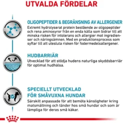 Derma Anallergenic Small Dog tørrfôr for hunder 3 kg