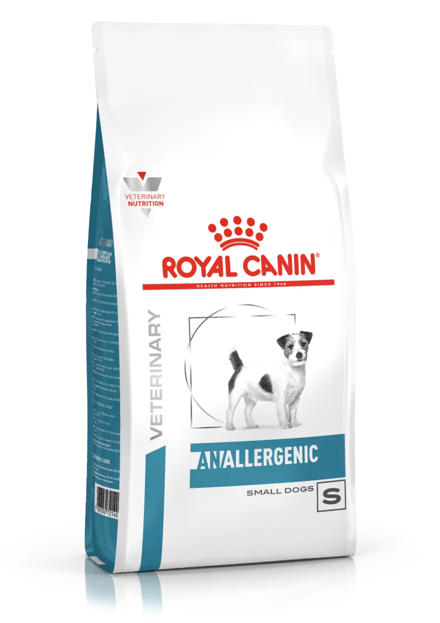 Derma Anallergenic Small Dog tørrfôr for hunder 1,5 kg