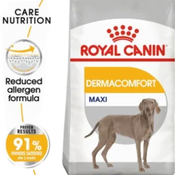 Dermacomfort Adult Maxi tørrfôr for hunder 12 kg