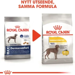 Dermacomfort Adult Maxi tørrfôr for hunder 12 kg
