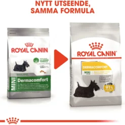 Dermacomfort Mini tørrfôr for hunder 8 kg