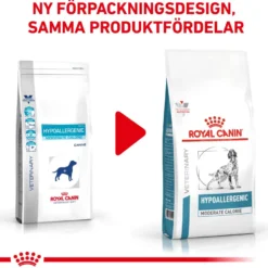 Derma Hypoallergenic Moderate Calorie tørrfôr for hunder 14 kg