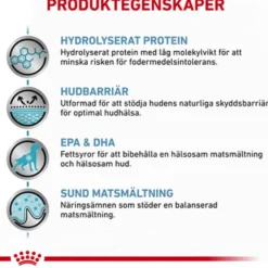 Derma Hypoallergenic tørrfôr for hunder 2 kg
