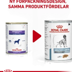 Derma Sensitivity Control Chicken Can våtfôr for hunder 12 x 420 g