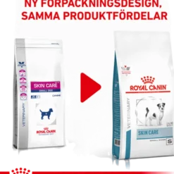 Derma Skin Care Small Dog tørrfôr for hunder 2 kg
