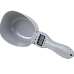 Digital fôrskje med vekt grå 280 ml