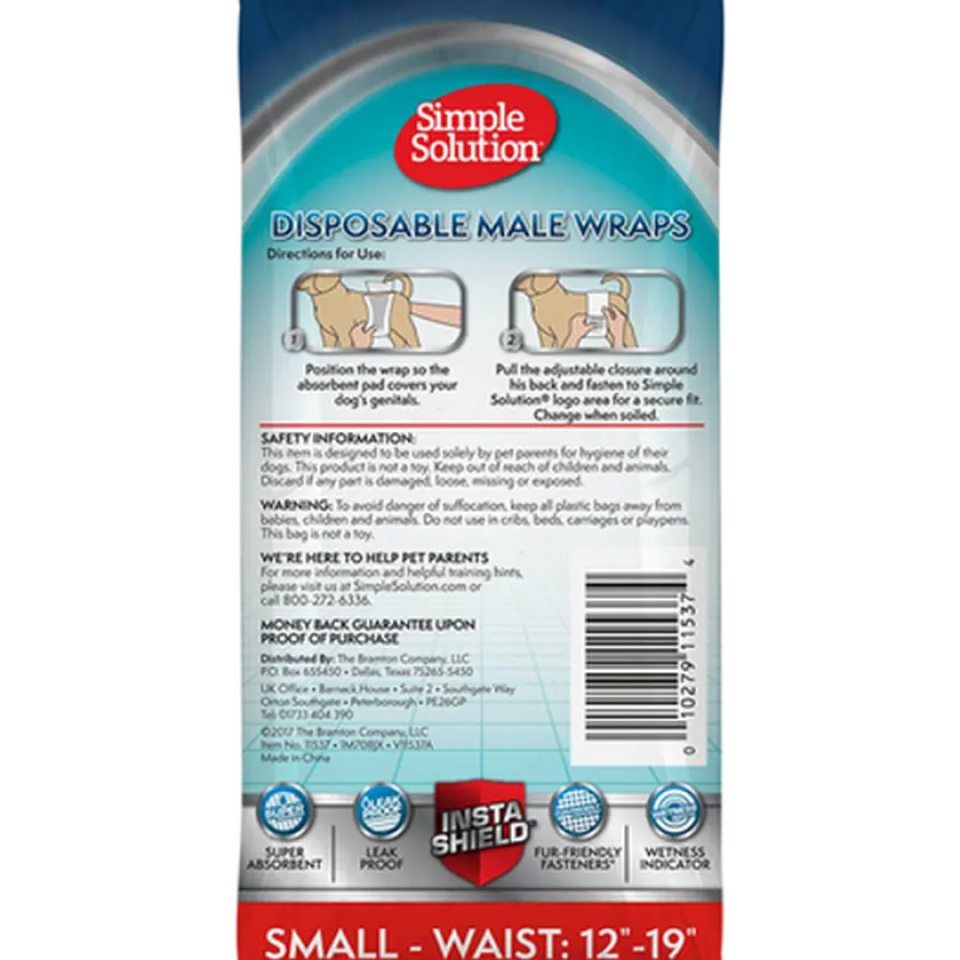 Disposable Male Wrap Skvettebeskyttelse X-Small