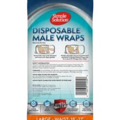Disposable Male Wrap Skvettebeskyttelse X-Small