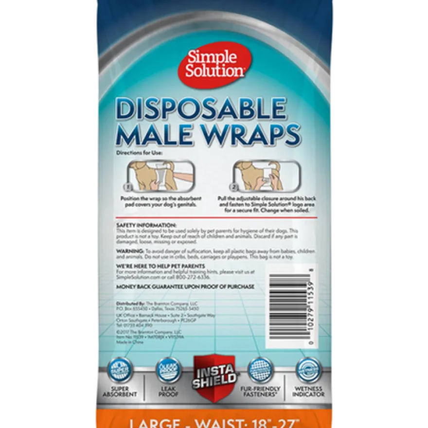 Disposable Male Wrap Skvettebeskyttelse X-Small