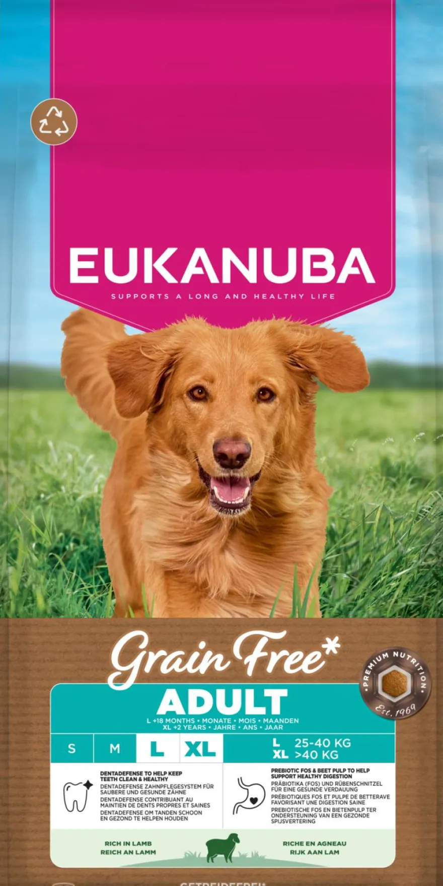 Dog Adult Grainfree Venison 3 kg