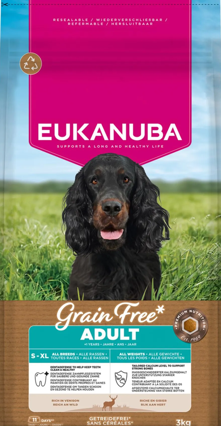 Dog Adult Large Grainfree Lamb 12 kg