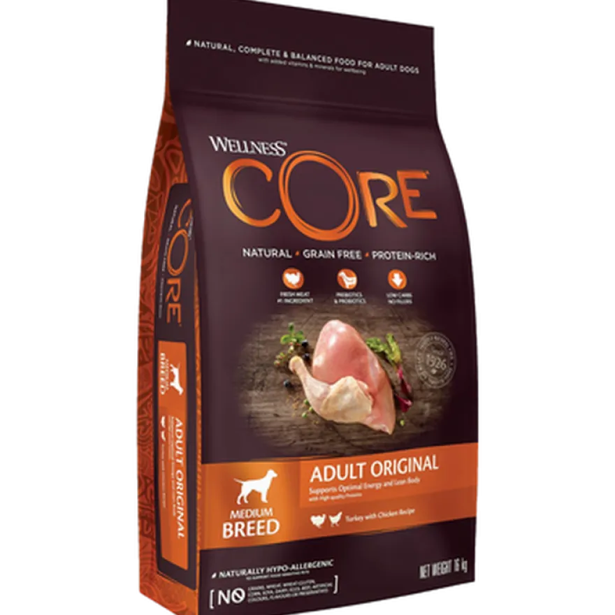 Dog Adult Original Medium Breed kylling og kalkun tørr 10 kg