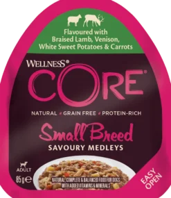 Dog Adult Savoury Medleys Small Breed Lamb, Venison, Sweet Potatoes & Carrots Wet 12 x 85 g