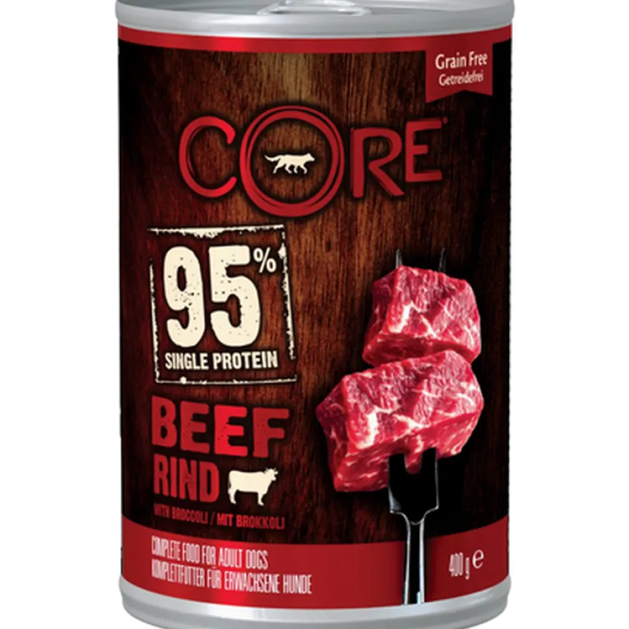 Dog Adult 95 % Single Protein All Breed Beef & Broccoli Wet 400g