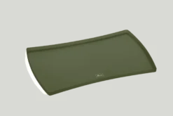 Dog & Cat Bowl Base Selection Silicone Olive Green 48 x 30cm