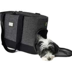 Dog & Cat Carry Bag Barcelona Gray 40 x 19 x 30 cm