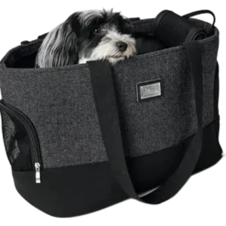 Dog & Cat Carry Bag Barcelona Gray 40 x 19 x 30 cm