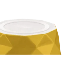 Dog & Cat Feeding Bowl Eiby Ceramic Yellow 1900 ml