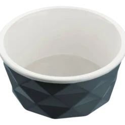 Dog & Cat Feeding Bowl Eiby Ceramic Blue 1900 ml