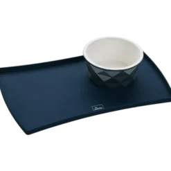 Dog & Cat Feeding Bowl Eiby Ceramic Blue 1900 ml