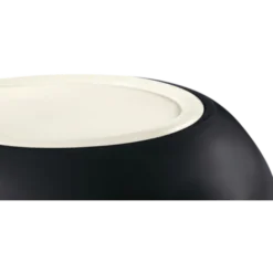 Dog & Cat Feeding Bowl Lund Ceramic Black 1900 ml