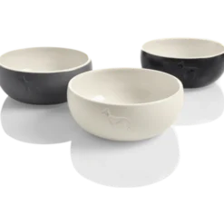 Dog & Cat Feeding Bowl Lund Ceramic Black 550 ml