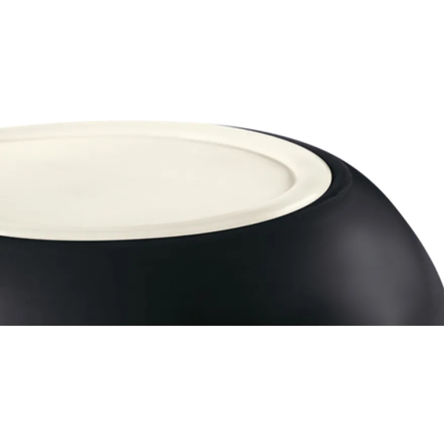 Dog & Cat Feeding Bowl Lund Ceramic Gray 550 ml