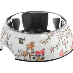 Dog & Cat Feeding Bowl Mogami Melamine Print Pattern 160 ml
